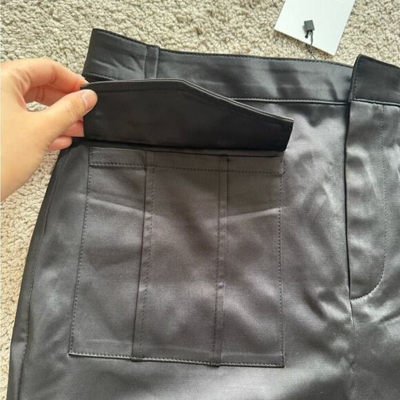 SIZE M - ZARA SATUN EFFECT MINI SKIRT - BRAND NEW WITH TAG - Picture 3 of 10